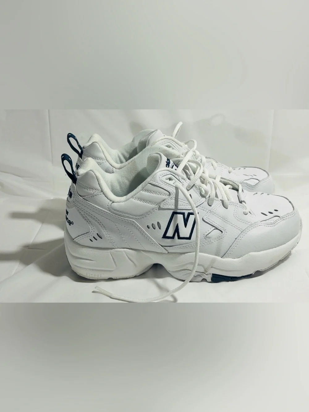 New Balance WX608WT Women's Classic White/Blue 10W